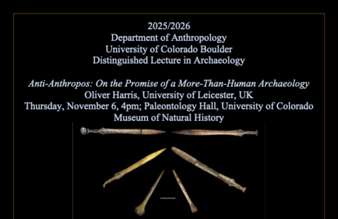 Image of Anti-Anthropos: On the Promise of a More-Than-Human Archaeology  Oliver Harris, University of Leicester, UK