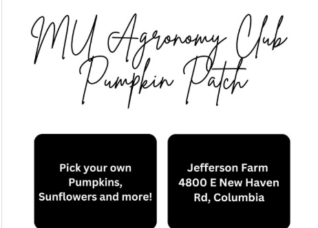 Featured image for Agronomy Club Pumpkin Patch