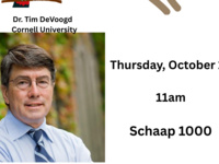Event image for Neuroscience Seminar: Dr. Timothy DeVoogd, Cornell University