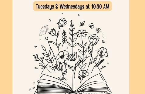 Story Time at Orleans Public Library Tuesdays & Wednesdays during the school year