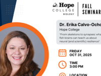 Event image for Biology Seminar Series - Dr. Erika Calvo-Ochoa, èƵ