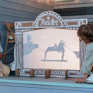  Papercut Shadow Puppets and Poetry