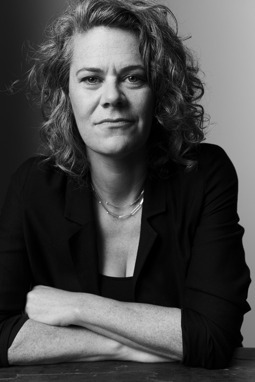 Headshot of  speaker, Rachel Deblinger, Black and White