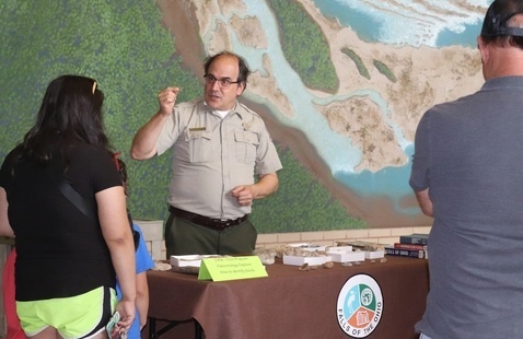 Alan Goldstein has been at the Falls since 1993. This is one of his last public programs. 