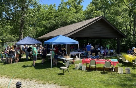 An event at the Brown County State Park Nature Center