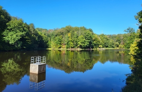 Lake Strahl in late September
