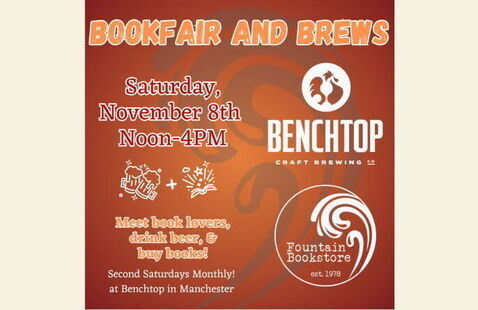 Image of Book Fair at Benchtop Brewing RVA