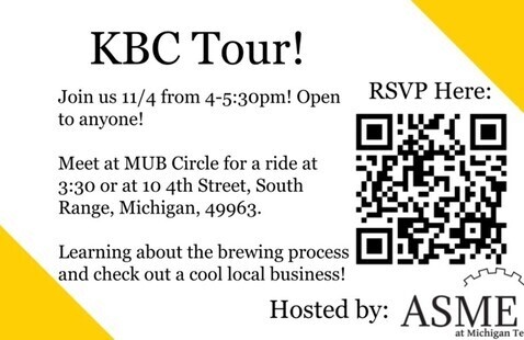 Image of ASME Keweenaw Brewing Company Tour