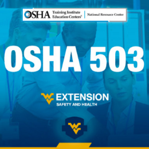 Image of OSHA 503 Update for General Industry Outreach Trainers
