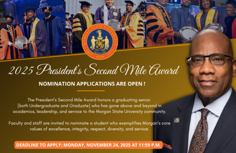 Image of 2025 President’s Second Mile Award Faculty/Staff Nomination Application