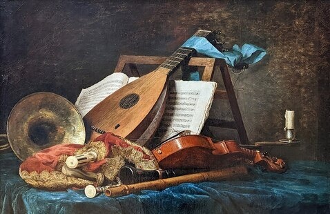 Anne Vallayer-Coster, Attributes of Music, 1770