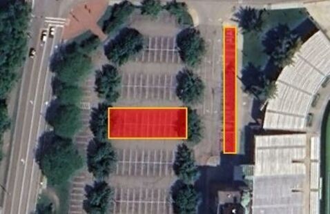 Image of Parking Lot 132 (Peden Stadium) Partial Closure