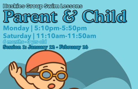 Image of Parent & Child Aquatics (Ages 6 mo-3 yrs) - Session 1