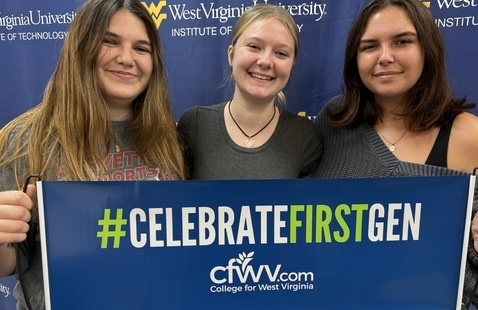 Students attending a First-Generation Celebration