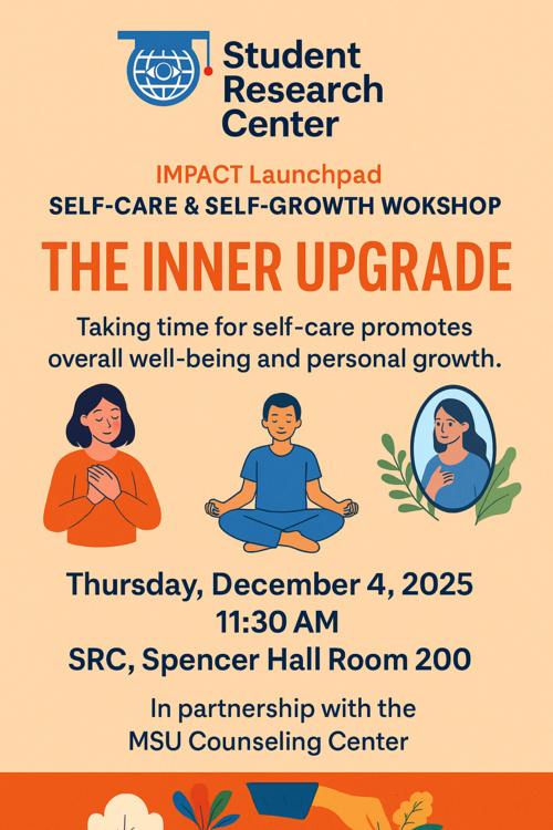 Dec 4, 2025: The Inner Upgrade at Spencer Hall thumbnail image