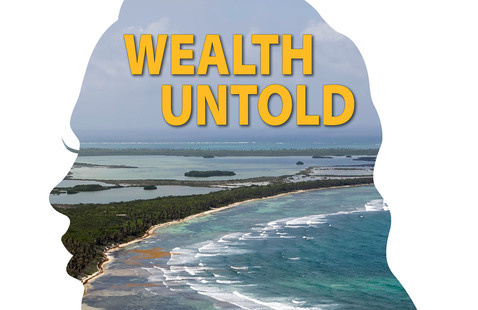 Promotional poster for the film "Wealth Untold"