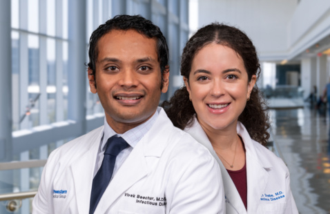 Drs. Vivek Beechar and Joslyn Strebe