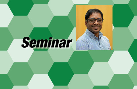 Dr. Gupta's photo on green and white hexagon background