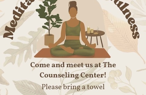 Meditation & Mindfulness Workshop Flyer