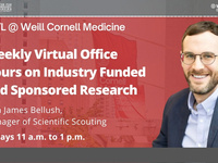 Weekly Office Hours on Industry Funded and Sponsored Research