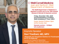 10th Annual Weill Department of Medicine Research Retreat