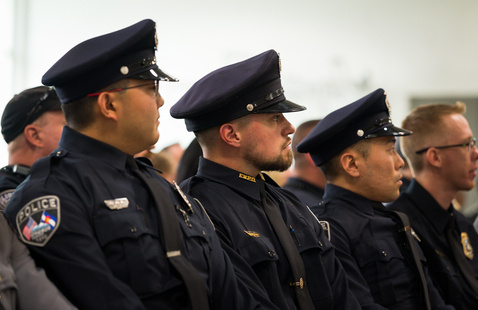 graduates of police academy