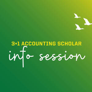 Event: 3+1 Accounting Scholar Info Session