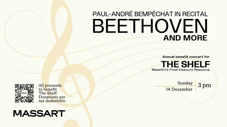 Paul-André Bempéchat in Recital – A Benefit Concert for The Shelf