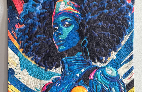 Earamichia Brown, "Force of Nature," 2024, an artwork example from the exhibition. 