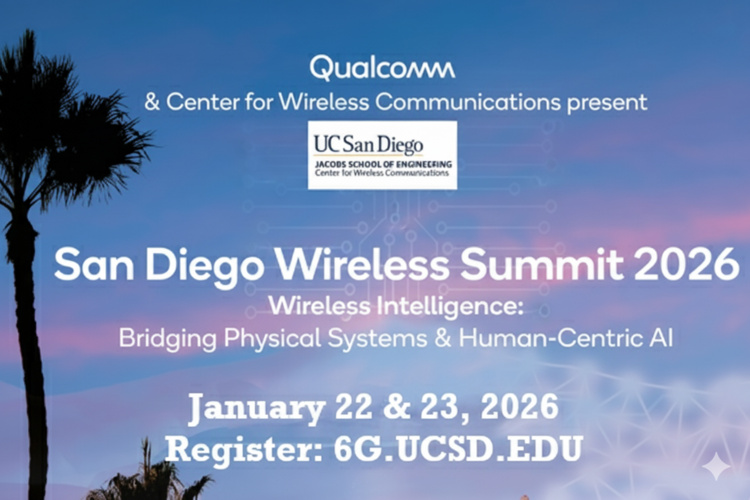 Summit announcement www.6g.ucsd.edu.com 