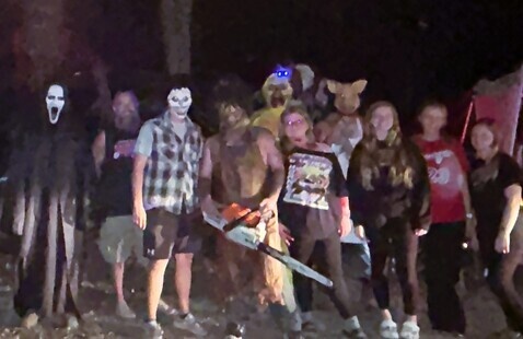 participants in costume