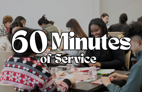 60 Minutes of Service Logo