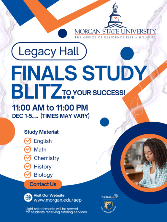 Dec 5, 2025: Finals Study Blitz at Legacy Hall thumbnail image