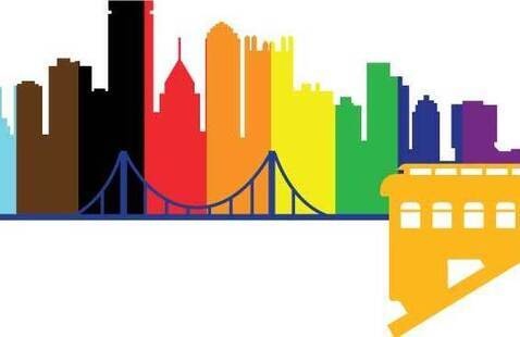 REACH (Research Equity and Community Health) logo with the City of Pittsburgh buildings represented in colors of a rainbow.