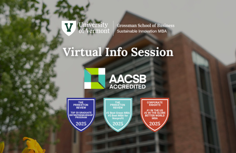 Ifshin Hall in spring