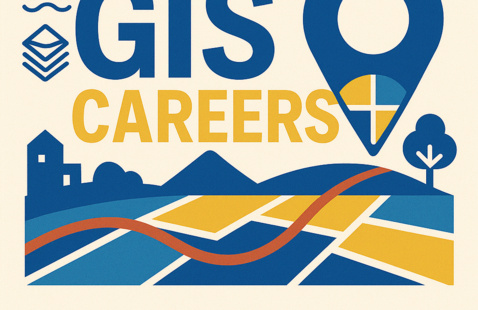 Graphic for A Conversation on GIS Careers Webinar