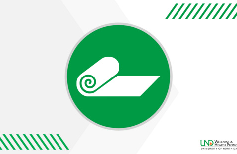 Illustration of yoga mat