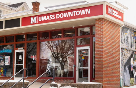 umass downtown storefront