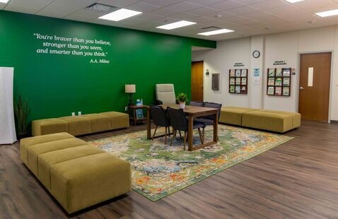 Counseling waiting area