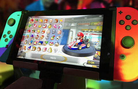 Image of The Library Plays Videogames: Mario Kart