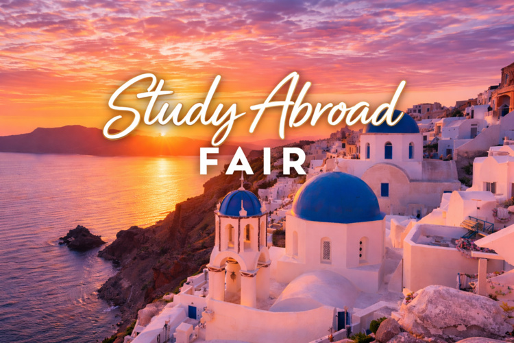 Study Abroad Fair at Arnow Campus Center