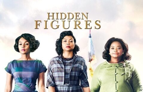 The poster for the film "Hidden Figures"