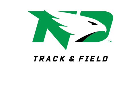 Fighting Hawk Logo with Track and Field text underneath