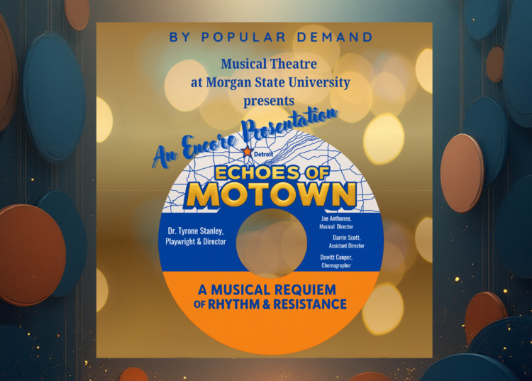 Feb 7, 2026: Echoes of Motown: A Musical Requiem of Rhythm & Resistance [RESCHEDULED] at Carl J. Murphy Fine Arts Center thumbnail image