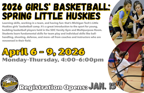 Image of Girls' Basketball Little Huskies