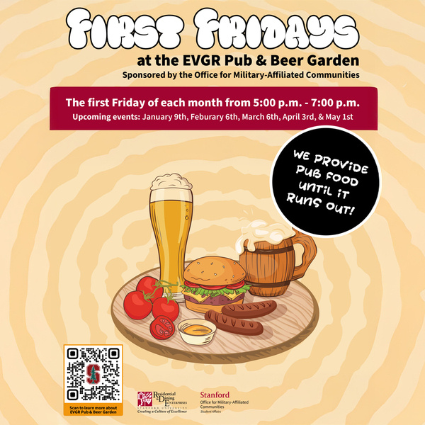 FIrst Fridays event flyer detail