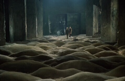 Still from the sand dunes scene in "the zone."