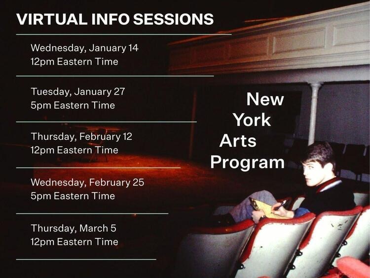 Picture of Study Away: New York Arts Program Virtual Information Sessions