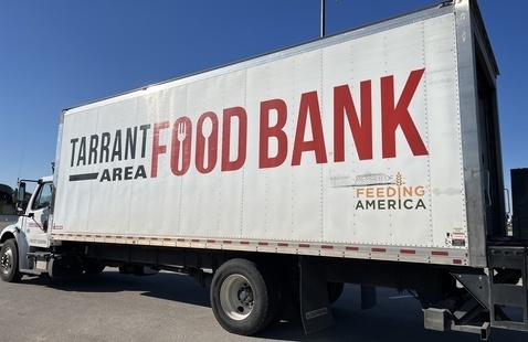 Tarrant Area Food Bank truck