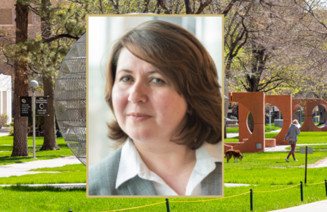 Dr Bilousova, researcher